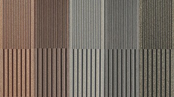 Neben den bisherig erhltlichen Farben Braun, Grau und Anthrazit gibt es DIE BELIEBTEmassiv jetzt neu in Schwarzbraun und Steingrau. Farben v.l.n.r.: Braun, Schwarzbraun, Grau, Steingrau und Anthrazit.