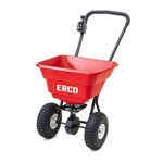 Der Streuer ERCO SP- 1205 arbeitet gezielt, so dass kein Splitt auf etwa parkende Autos oder andere Gegenstände geschleudert wird.