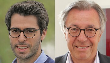 Dipl. Wirtsch.-Ing. Felix Braun (rechts) bernimmt die Geschftsfhrung von Albrecht Braun.