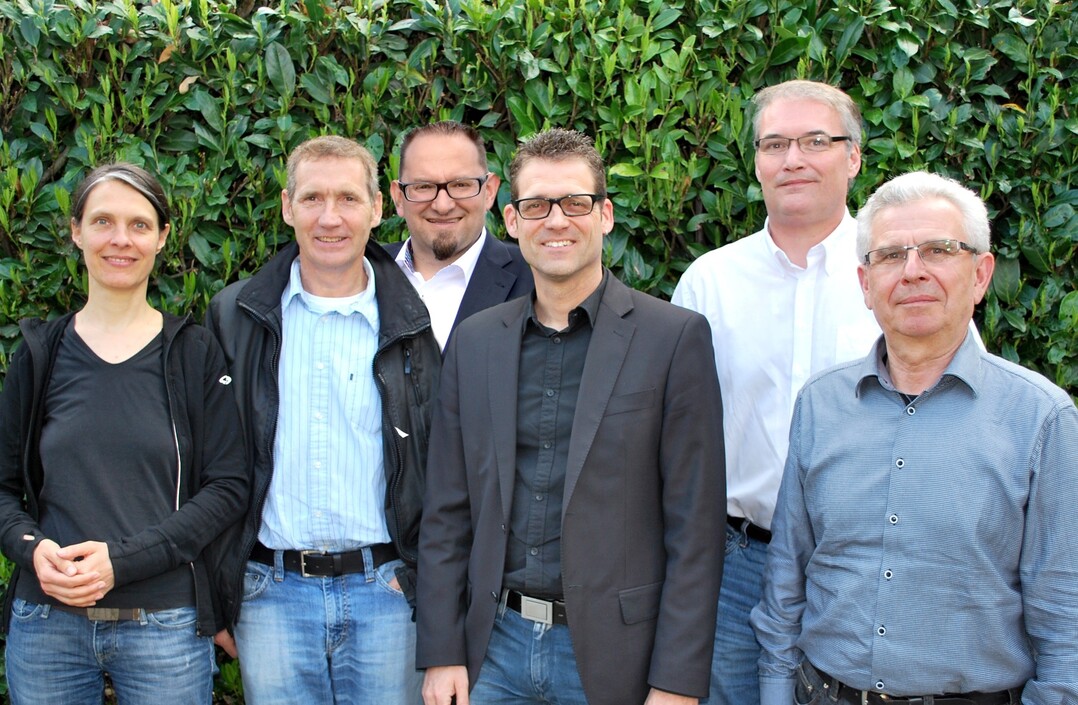Alter und neuer FBB-Vorstand (v. l.): Nicole Pfoser, Gerd W. Vogt, Thomas Pfeiffer, Dr. Gunter Mann, Peter König, Bernd W. Krupka