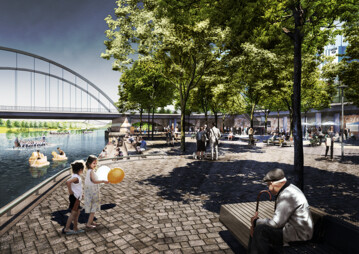 Ein 1. Preis fr FRL fr die Weserpromenade in Minden