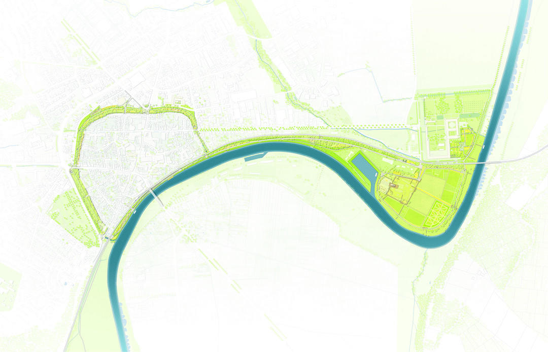 Lageplan der Daueranlagen
