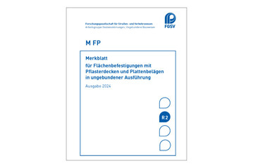 FGSV 618/1M FP - Merkblatt fr Flchenbefestigungen mit Pflasterdecken und Plattenbelgen in ungebundener Ausfhrung, Ausgabe 2024, 52 S. A 5 (R 2)
