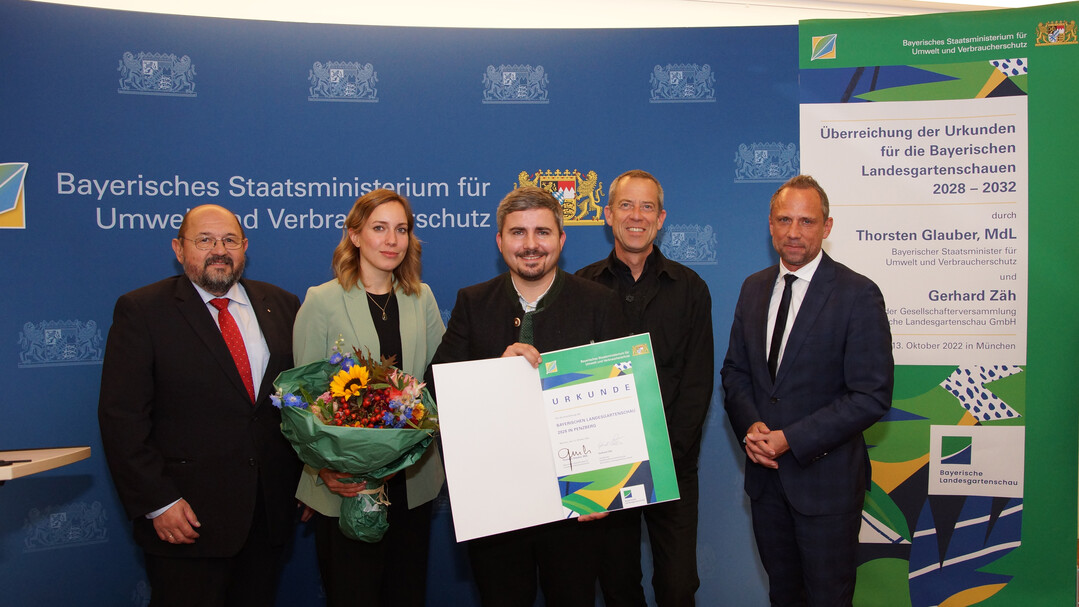 Auszeichnung für die Bayerische Landesgartenschau