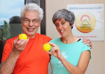 Geschftsfhrer Grard Sidoun gibt nun seinen Posten an Karoline Diegelmann ab.