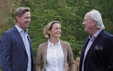 Die Geschftsleitung: Bernhard Godelmann, Silvia Godelmann und Bernhard Godelmann Senior freuen sich ber den neuen GODELMANN-Standort.