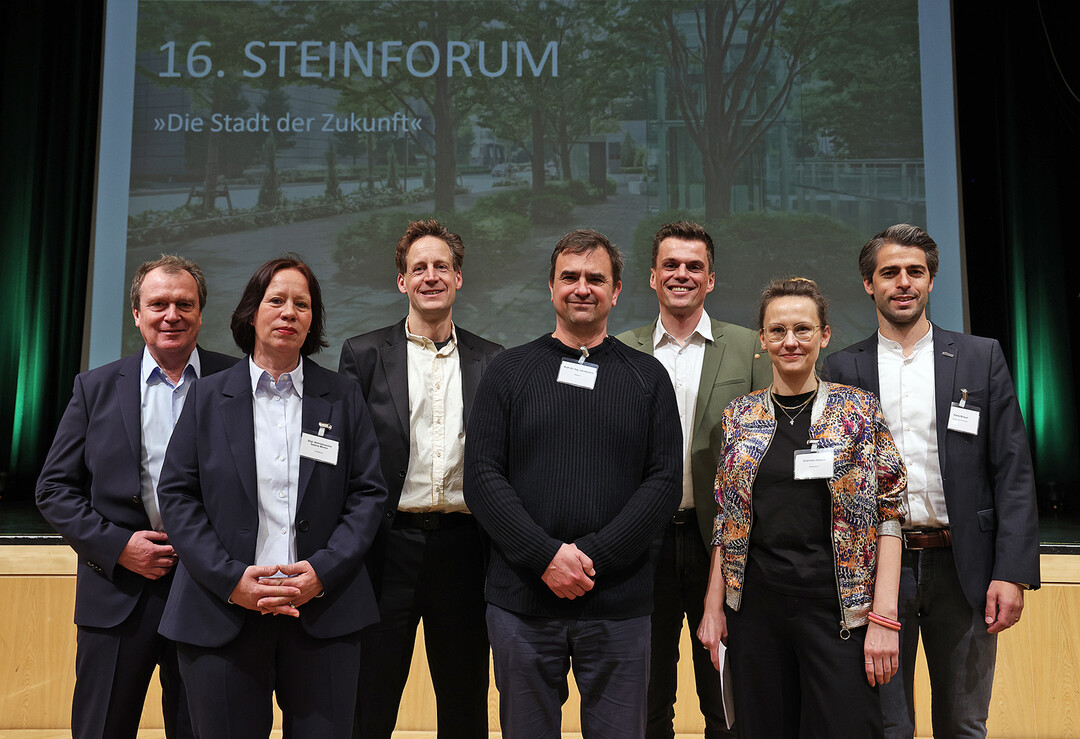 Die Referenten beim 16. Stein-Forum in Neu-Ulm