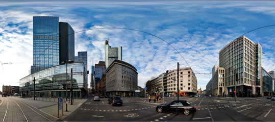Frankfurt, Ausschnitt 360-Grad-Bild