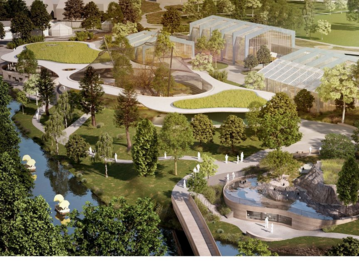 Neue Parkmitte im Luisenpark Mannheim zur BUGA 23