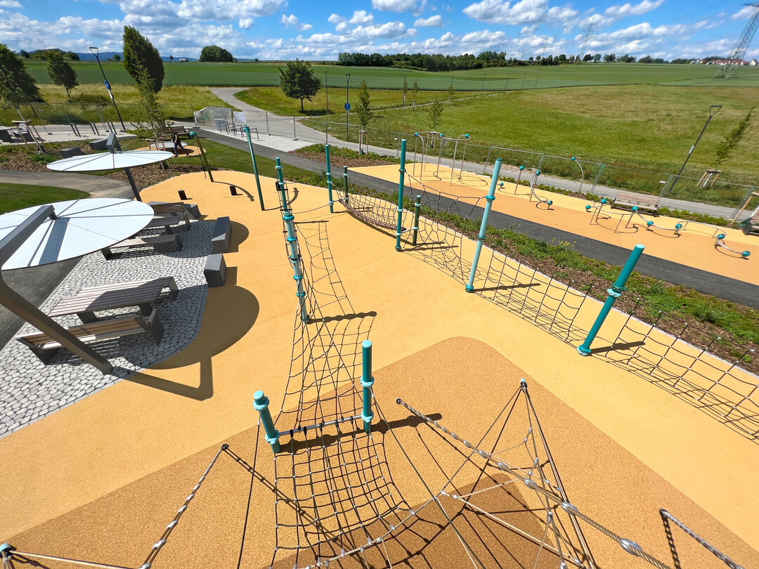 Spielplatz in Bad Vilbel dank Elterninitiative