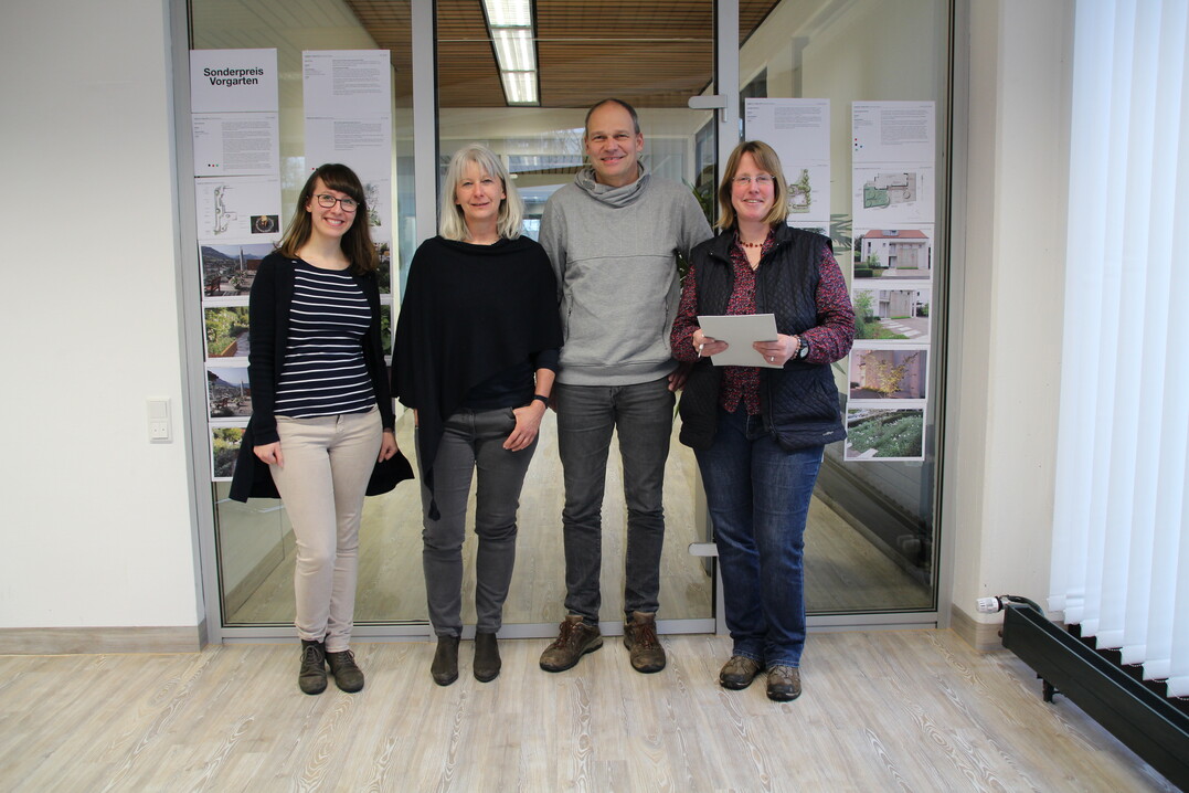Die Fachjury: Theresa Petsch, Brigitte Rde, Michael Meis, Daniela Toman (v.l.n.r.)
