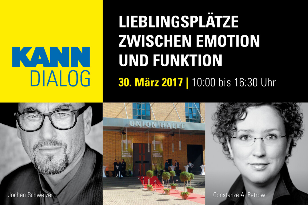 Unter dem Motto „Emotion und Funktion – Was Menschen von moderner Stadtplanung erwarten“ findet der KANN Dialog 2017 in Frankfurt statt.