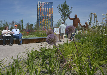 Im April wurde die internationale Gartenbauausstellung Floriade Expo 2022 in Alemere erffnet.