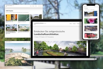Relaunch von Landschaftsarchitektur-heute.de: klar, bersichtlich und bildgewaltig 