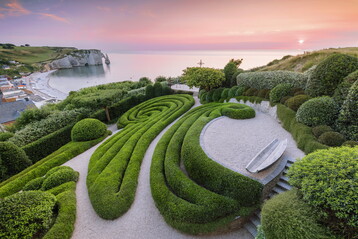 Les Jardins d"tretat, Frankreich: 1. Preis fr die Restaurierung eines historischen Parks/Gartens