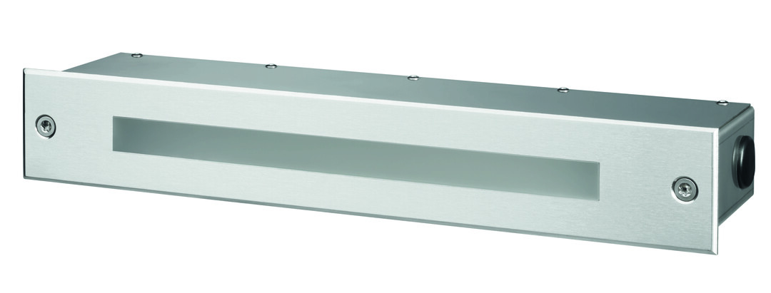 linlight 18 mit einer Lichtaustrittsfläche von 259 x 18 mm und einem Lichtstrom vn 130 Lumen.