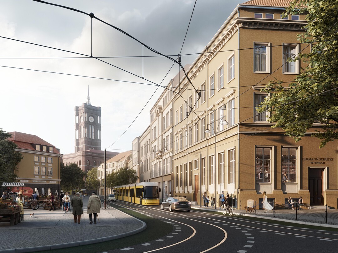 Molkenmarkt 1928 in 2028.