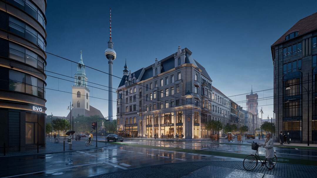 Moses Mendelssohn-Haus 1928 in 2028.