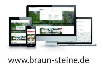 Die neue Webseite www.braun-steine.de ist jetzt online.