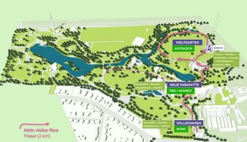 Themenwelten und Besucherfhrung Luisenpark