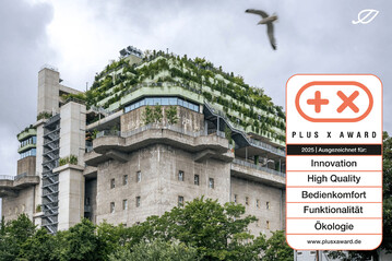 Optigrün gewinnt den PLUS X AWARD. Retentionsdächer überzeugen in mehreren Kategorien - von Innovation