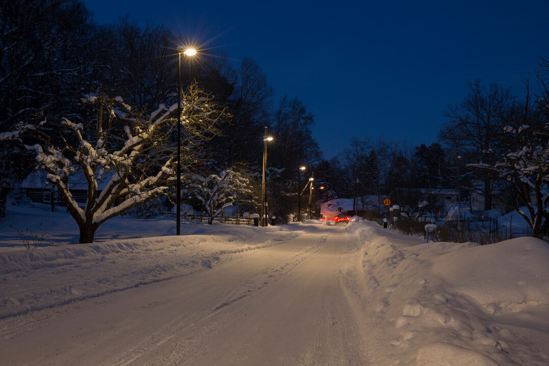 Mit der Philips TrueForce LED Road konnte die herkmmliche, bis zu dreiig Jahre alte Straenbeleuchtung problemlos modernisiert werden. 