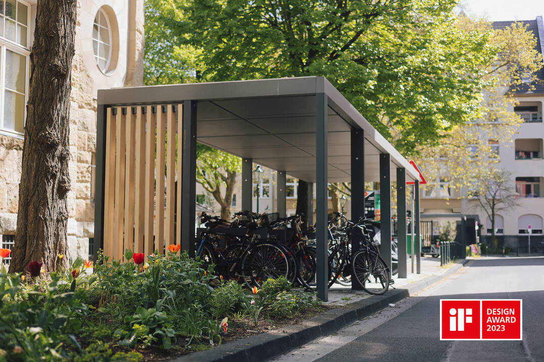 iF Design Award fr die Mobilittsstationen in Dsseldorf: Die Schraeder GmbH und Andr Stocker Design kooperieren hchst erfolgreich.