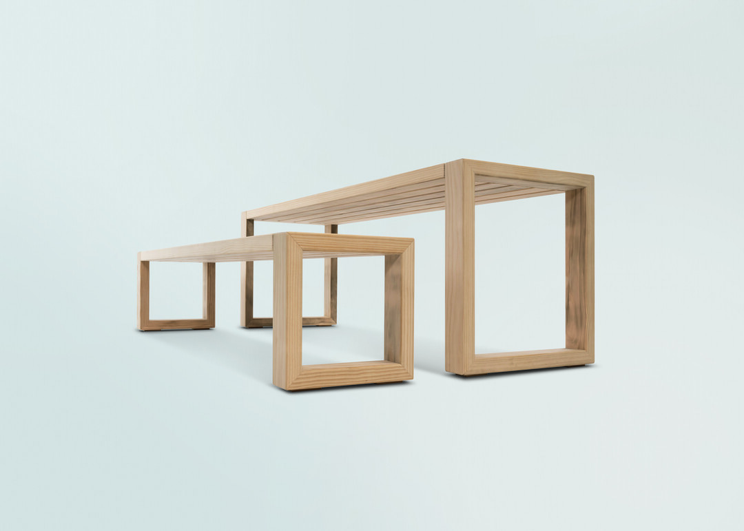 Runge bietet +plus+ aus acetyliertem Kiefernholz an (Accoya).