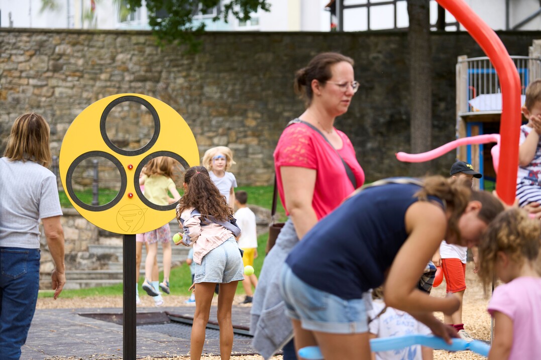 Eindrcke vom ersten deutschen Spielplatztag in Bad Driburg am 12.08.2023.