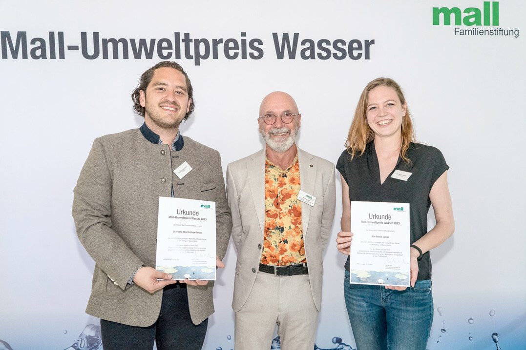 Auch 2025 verleiht die Mall-Familienstiftung wieder ihren Umweltpreis Wasser für herausragende Abschlussarbeiten. (Mall GmbH)