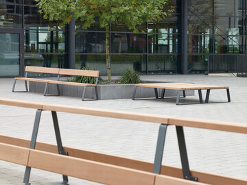 Die Freiraummbelserie Campus levis Modulsystem der Westeifel Werke wird am 10. Februar in Frankfurt mit dem German Design Award in Gold prmiert.
