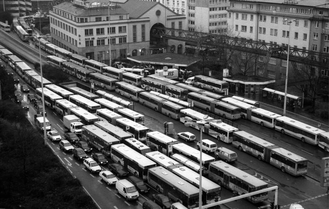 Alter Busbahnhof Wuppertal-Dppersberg ca. 1990er Jahre