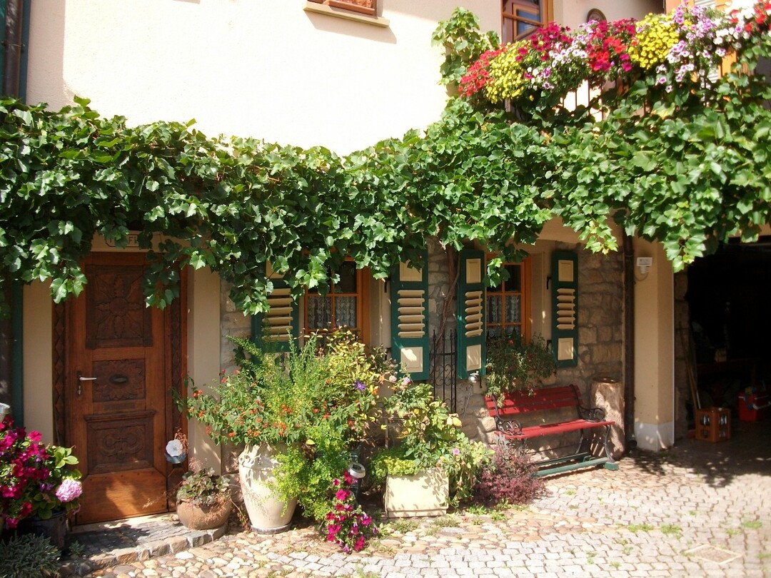 Detail im Ortskern